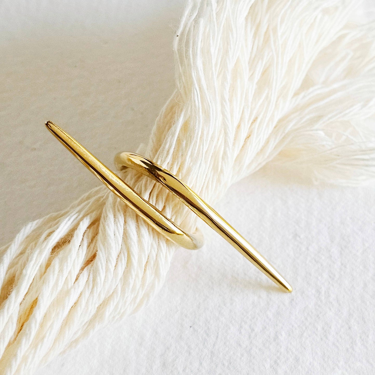 18kt Barbed Wire gold spike ring handmade exclusive