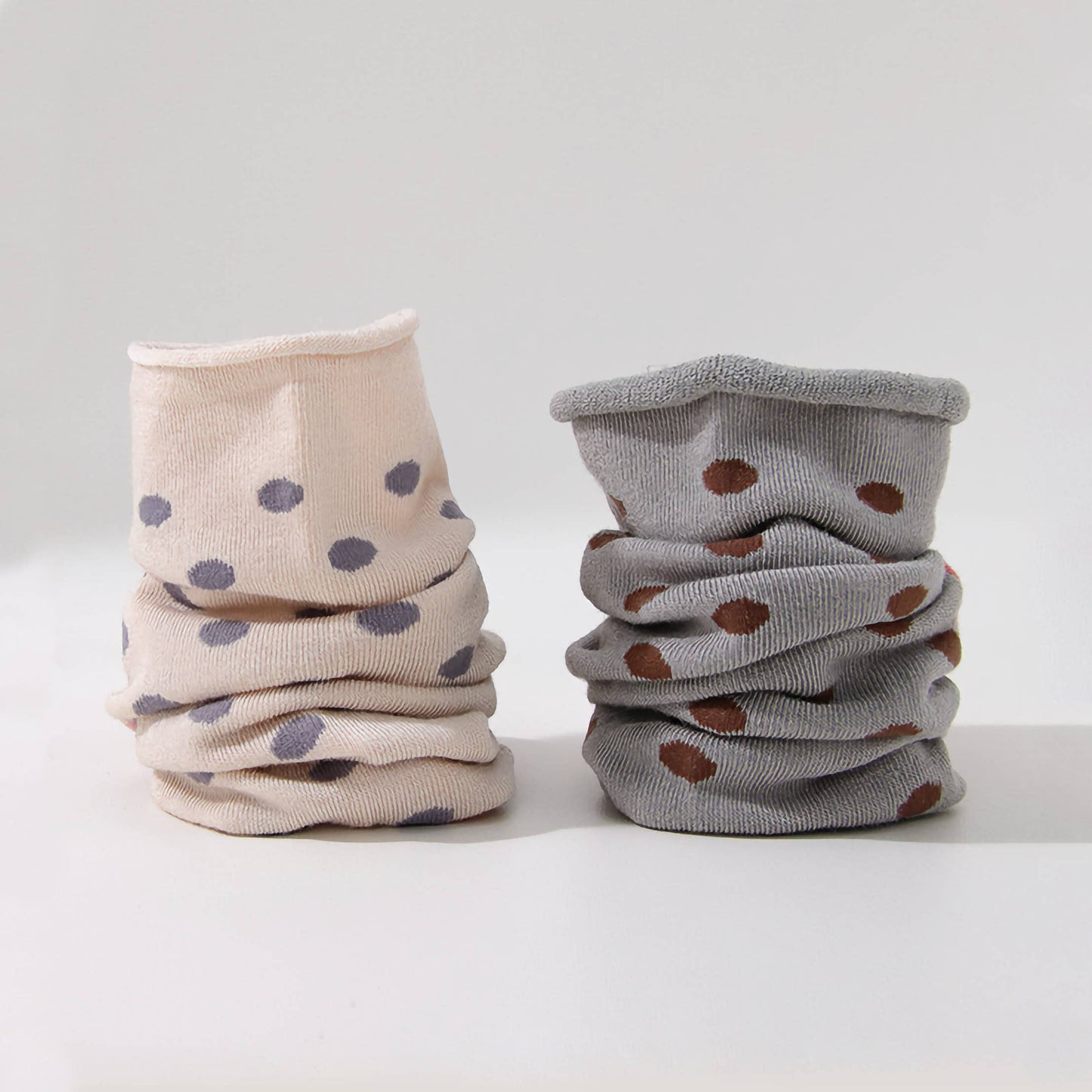 Mulberry Silk Polka Dot Socks