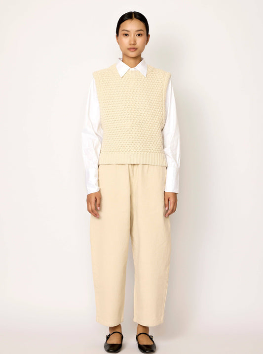 Sloane Sweater Vest - Ivory