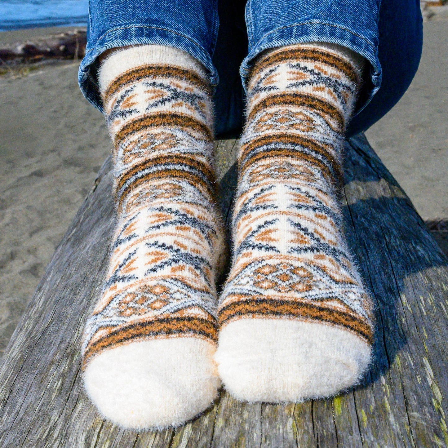 Malta Café - Ultra Soft Crew Socks | Wool & Bamboo