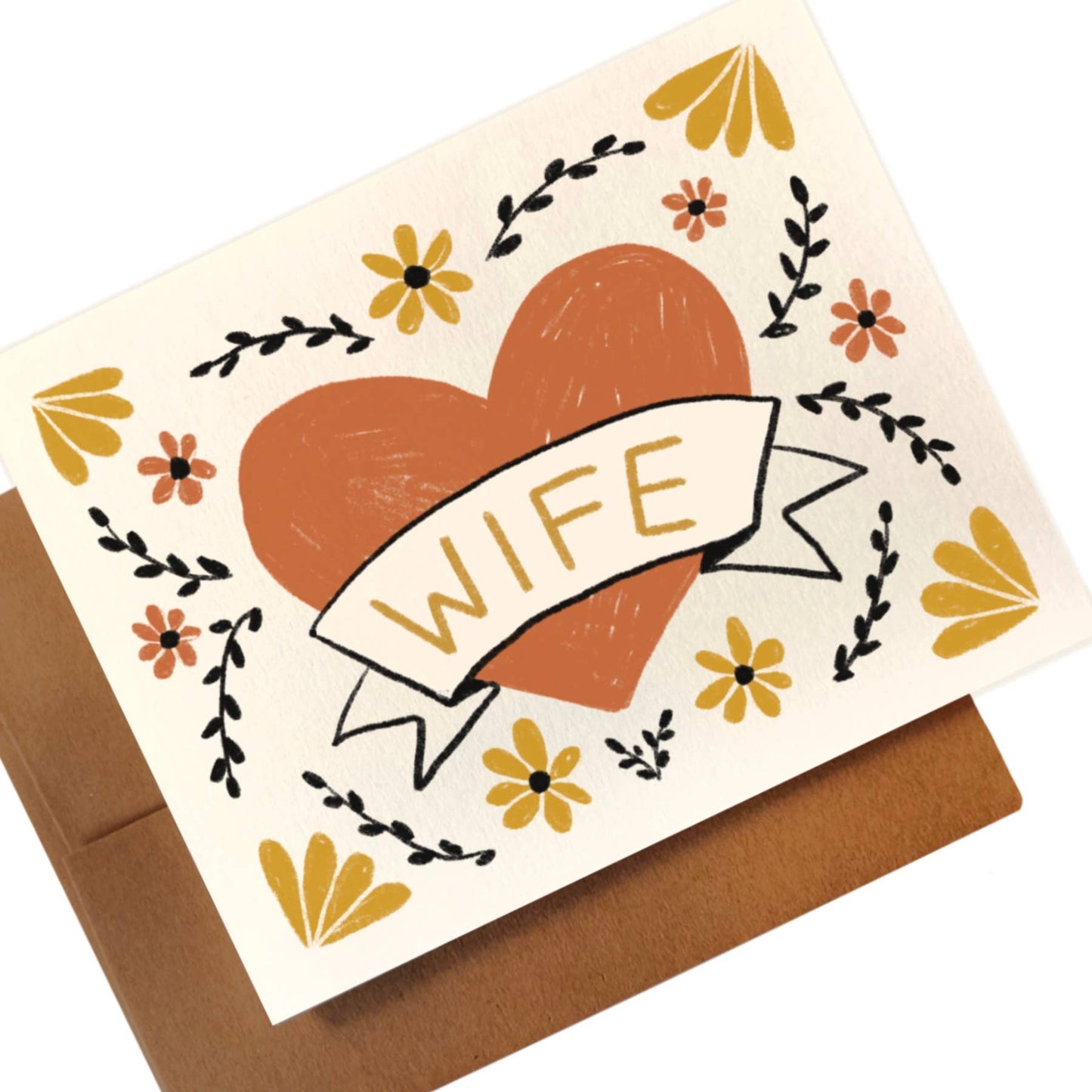 WIFE ~ CLASSIC HEART Card