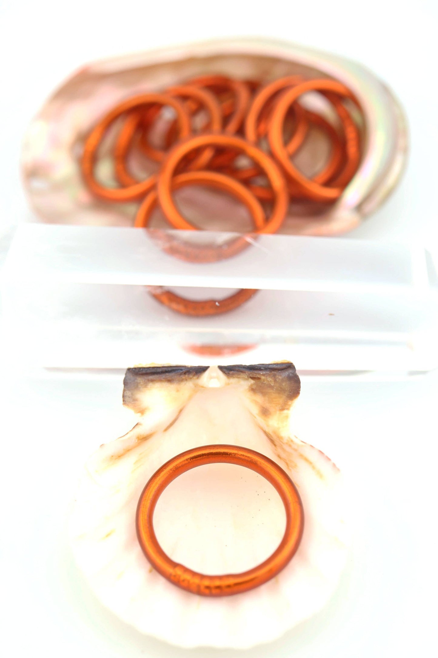 Buddhist Ring Thai Temple Rings, Colorful Kumlai (4 sizes)