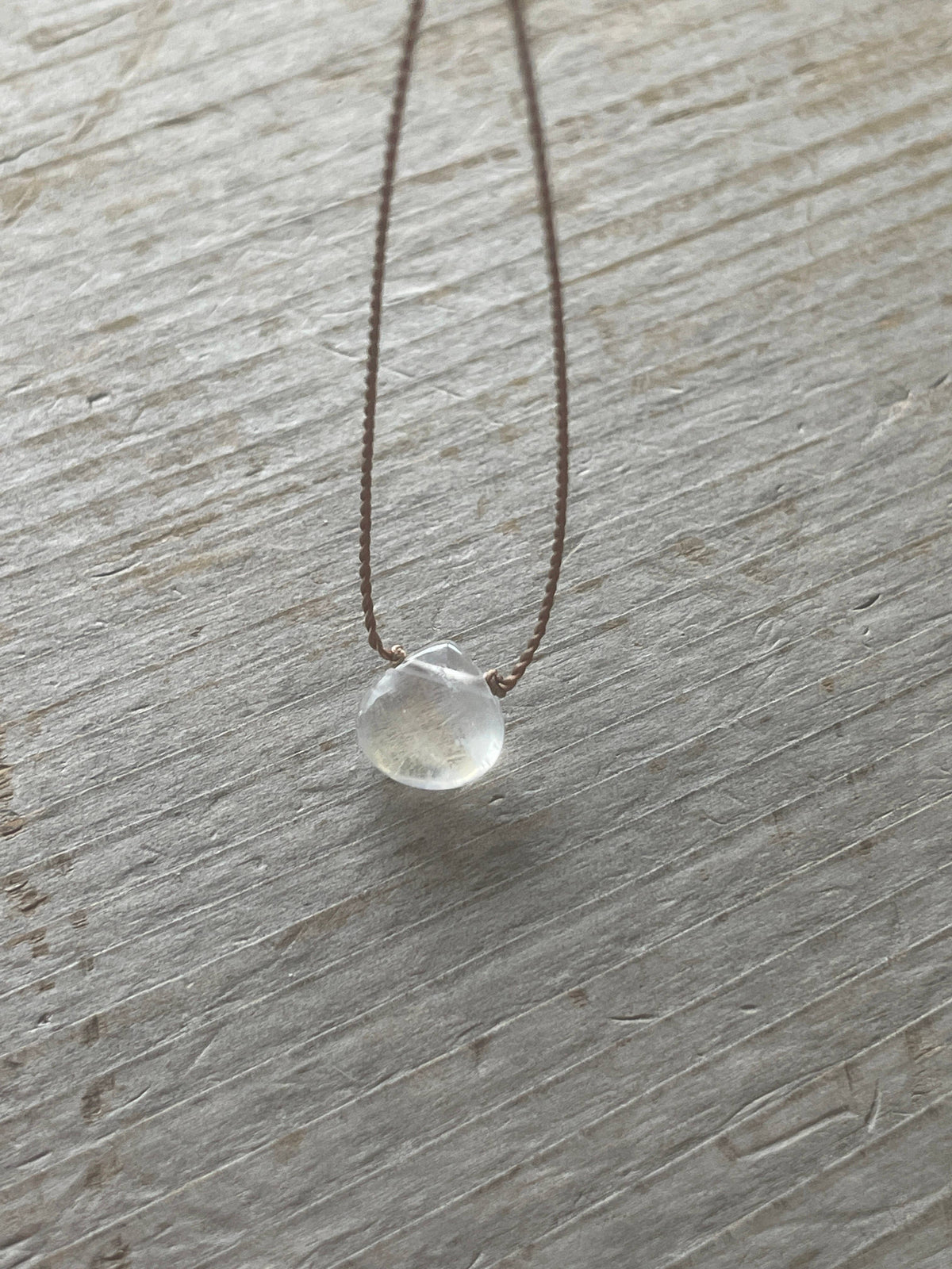 Rainbow Moonstone New Beginnings Necklace, Valentine's Day