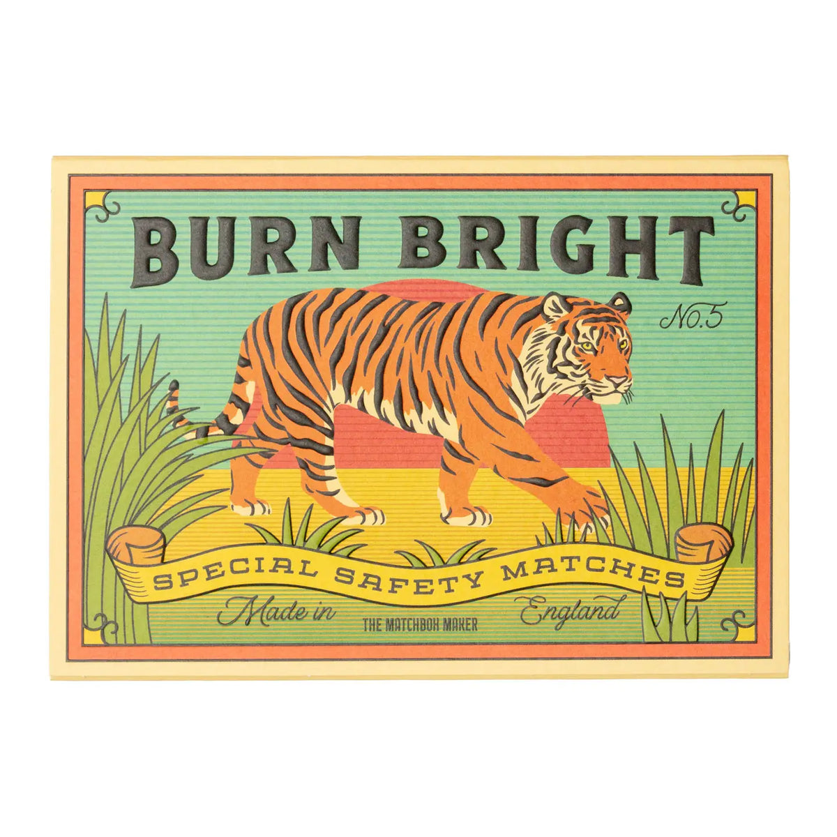 The Tiger Matchbox