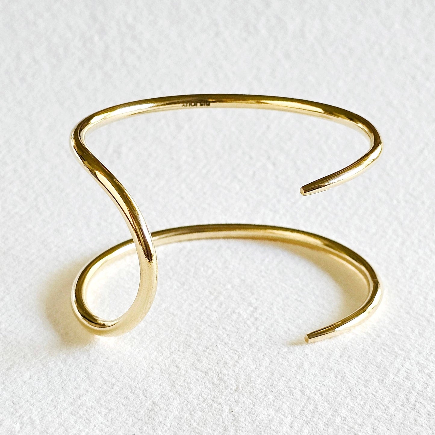 Brass ring double spike wrap talan collection