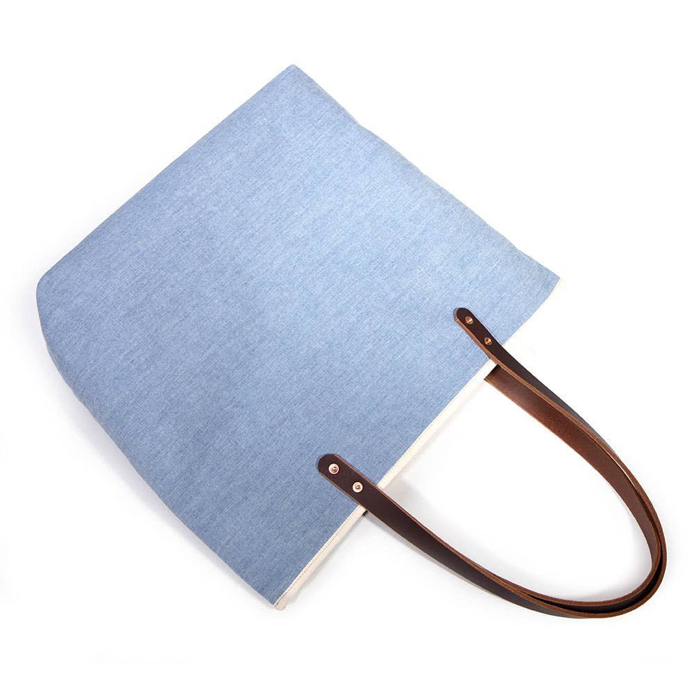 Chambray All Day Tote