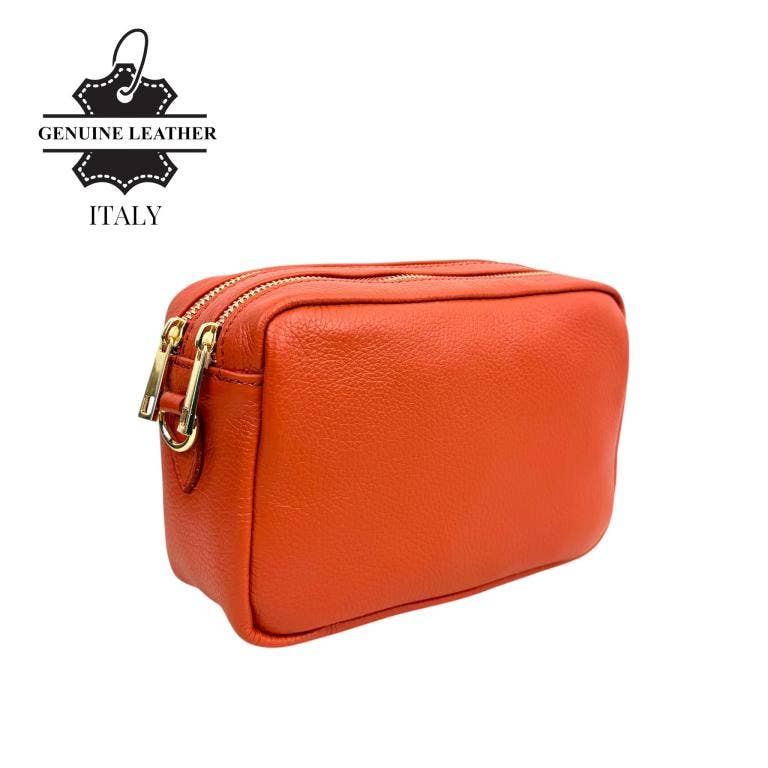 Grain Leather Shoulder Bag