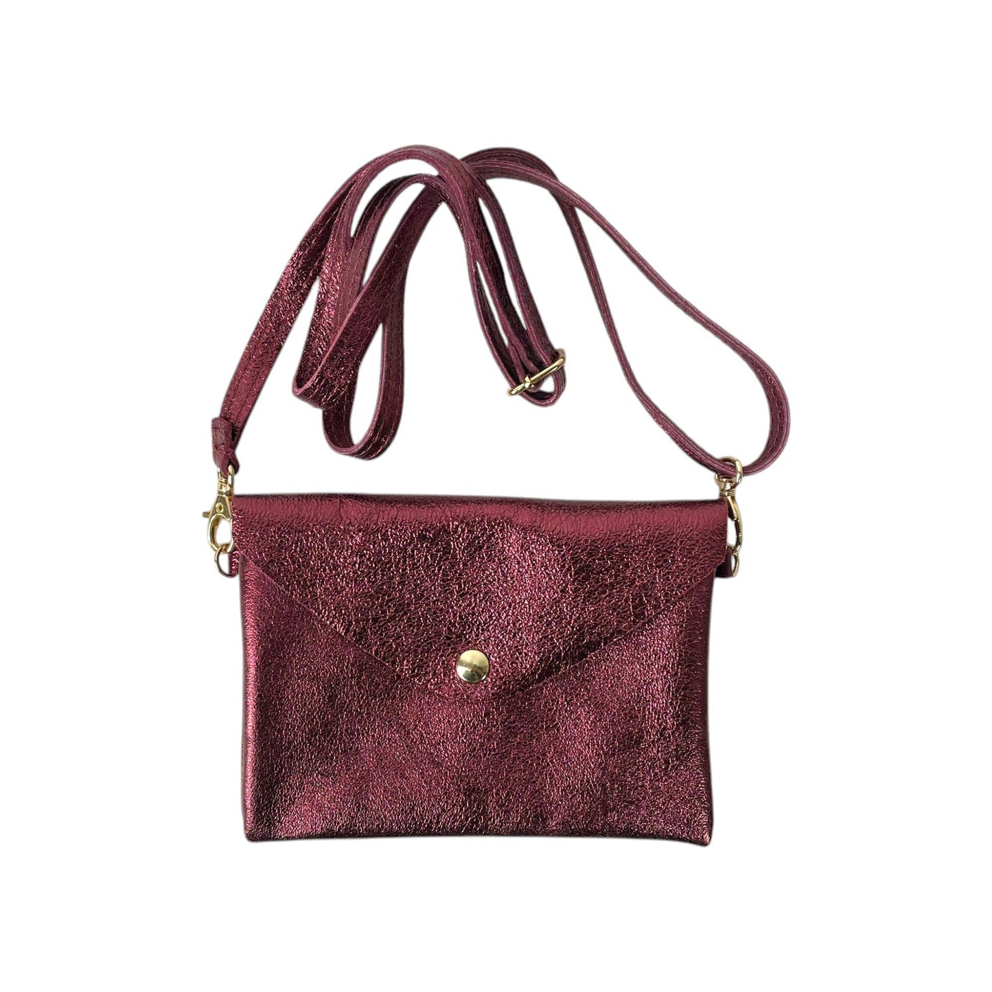 Women's Leather Bag with Brilliant Effect. Promo