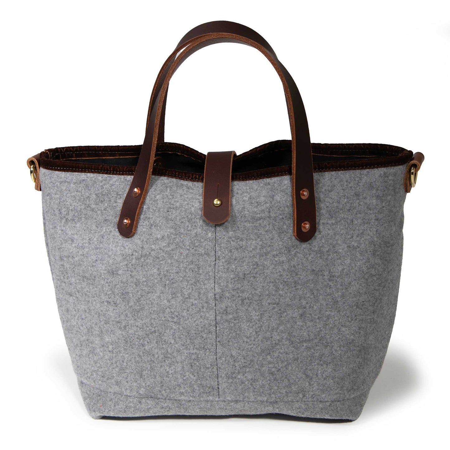 Wool Cashmere Flannel Mini Tote