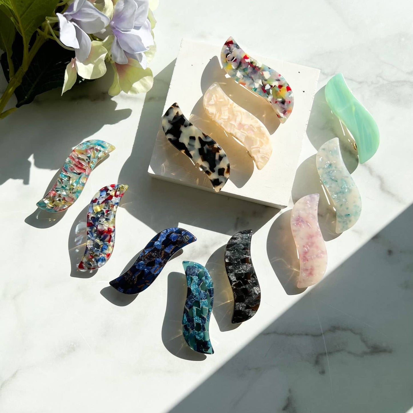 Wave French Barrette Collection