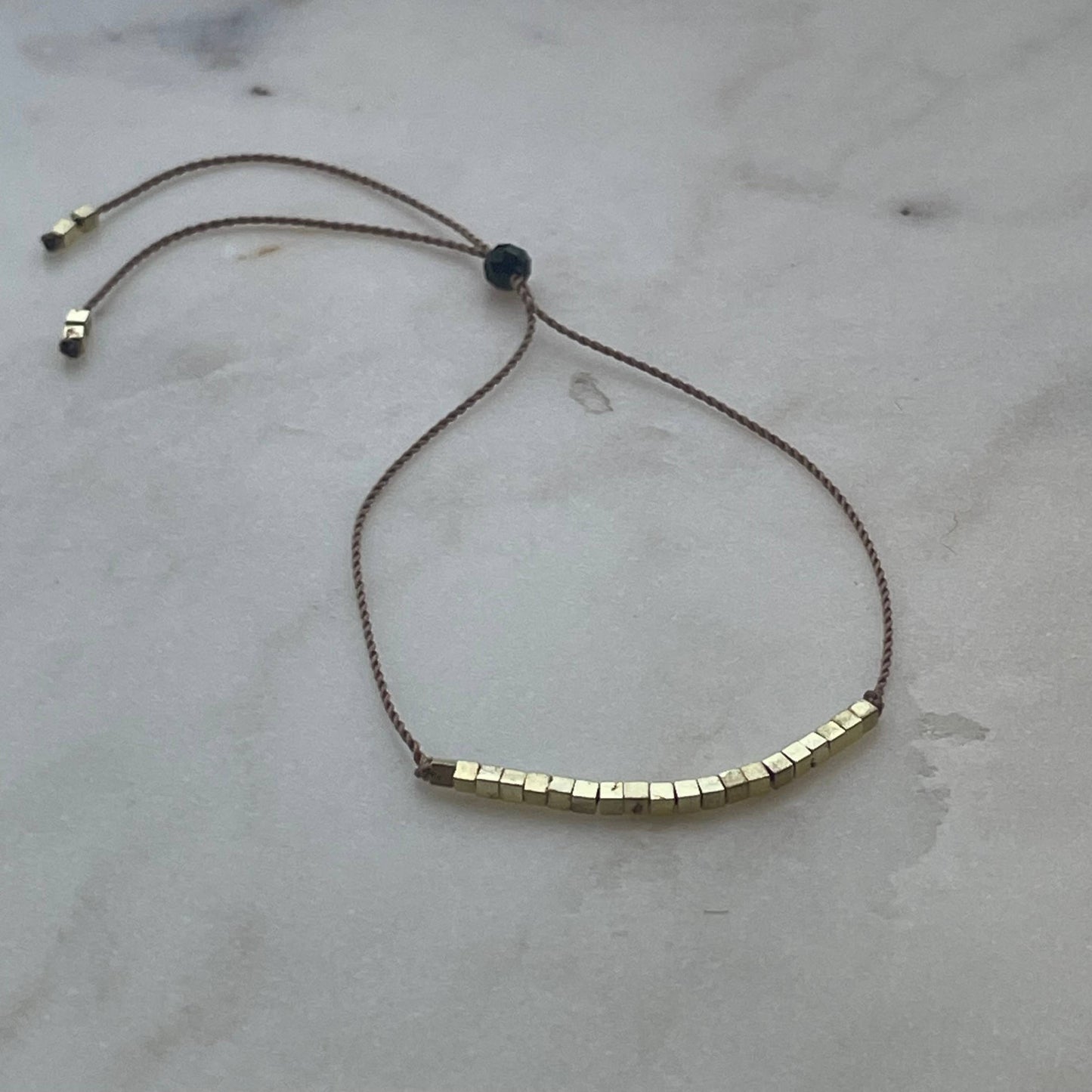 Gold Cubes Bracelet- Special Edition
