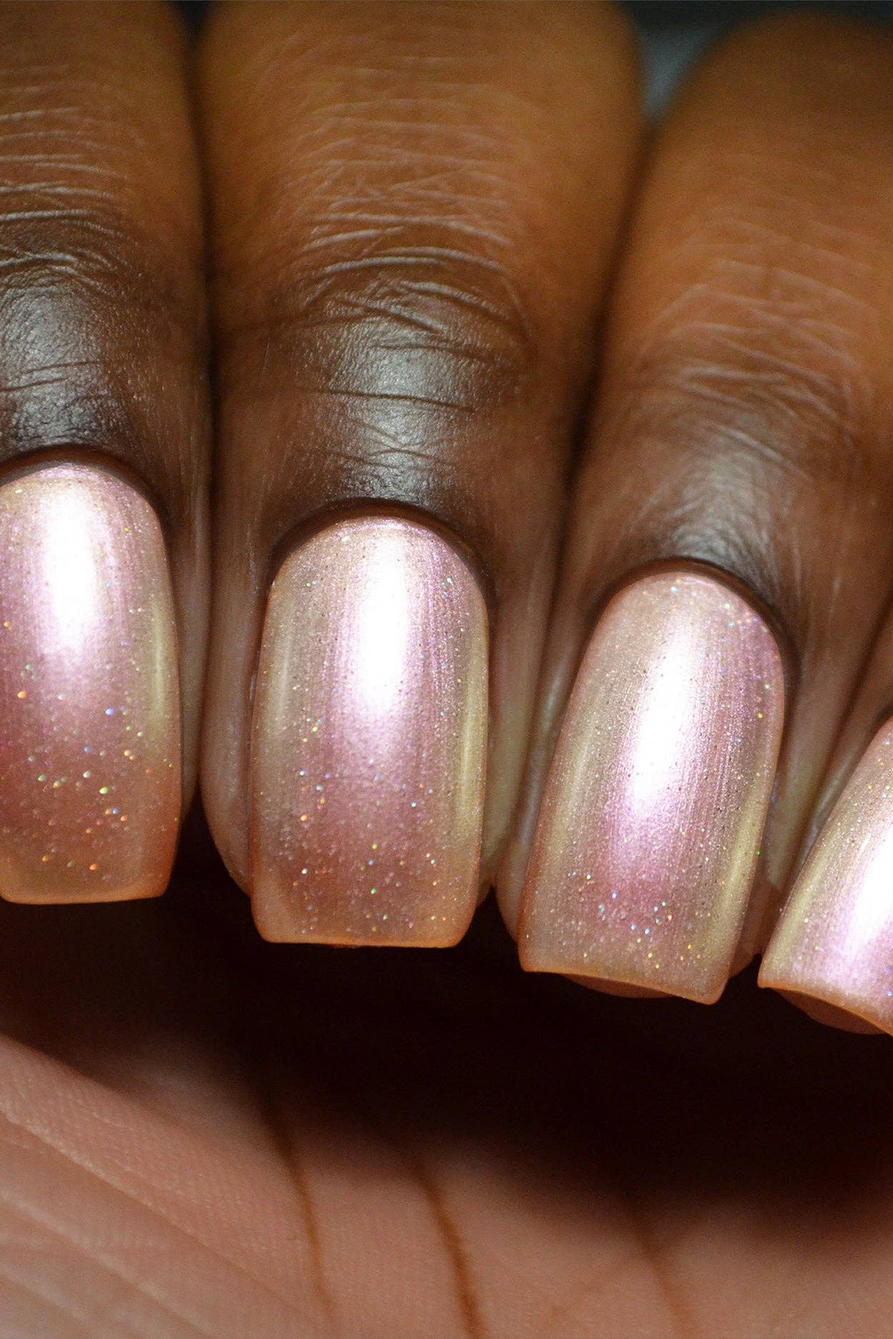 Cultured | Pearlescent Pink to Green Shimmer Nail Polish