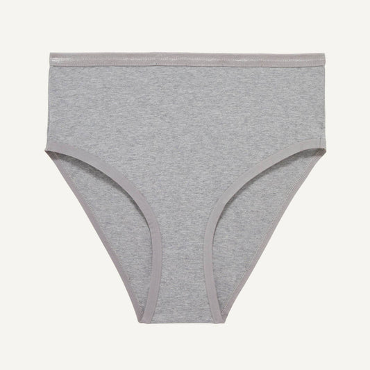 Organic Cotton High-Rise Brief Underwear in Lunar