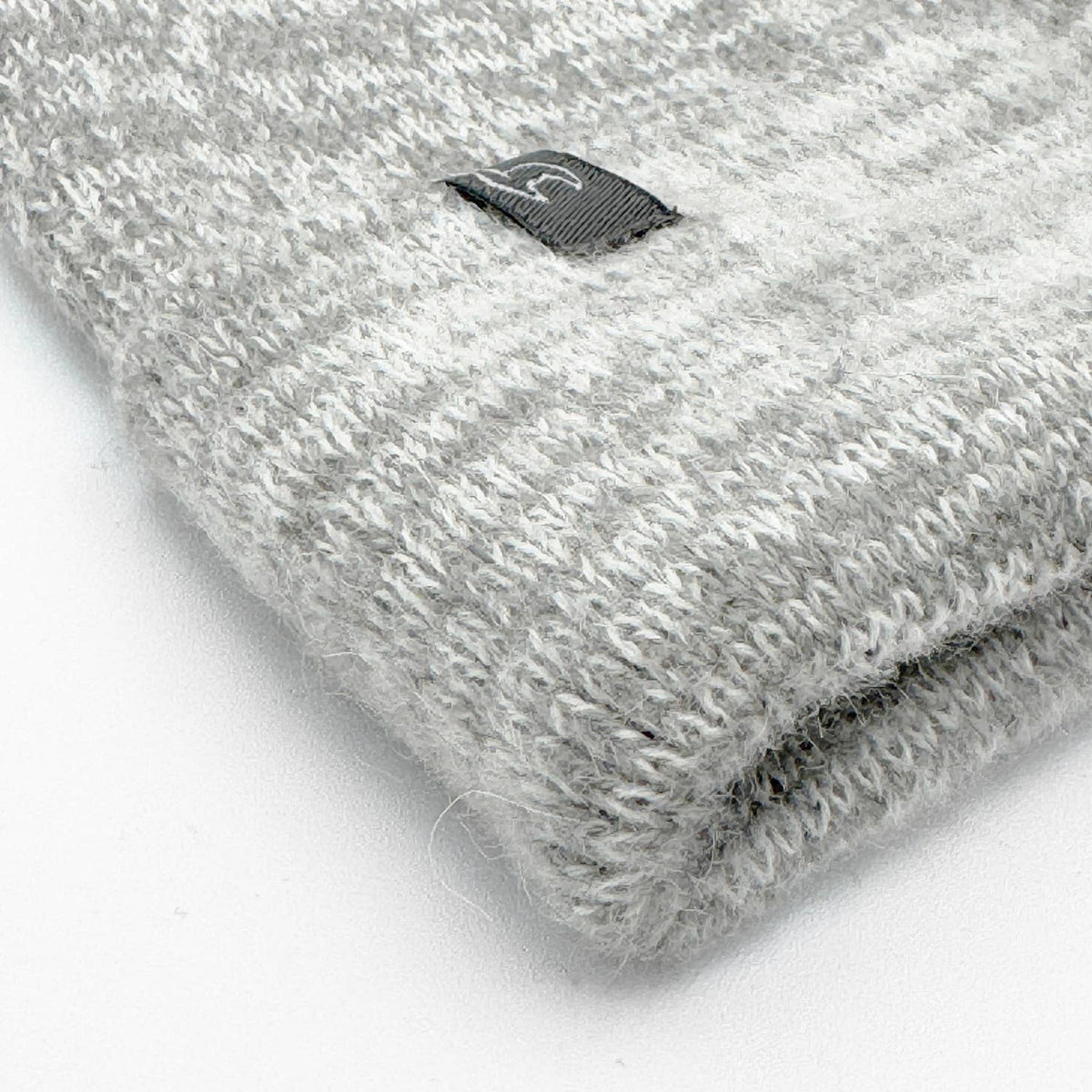 Alpaca Beanie - Brushed - Ash