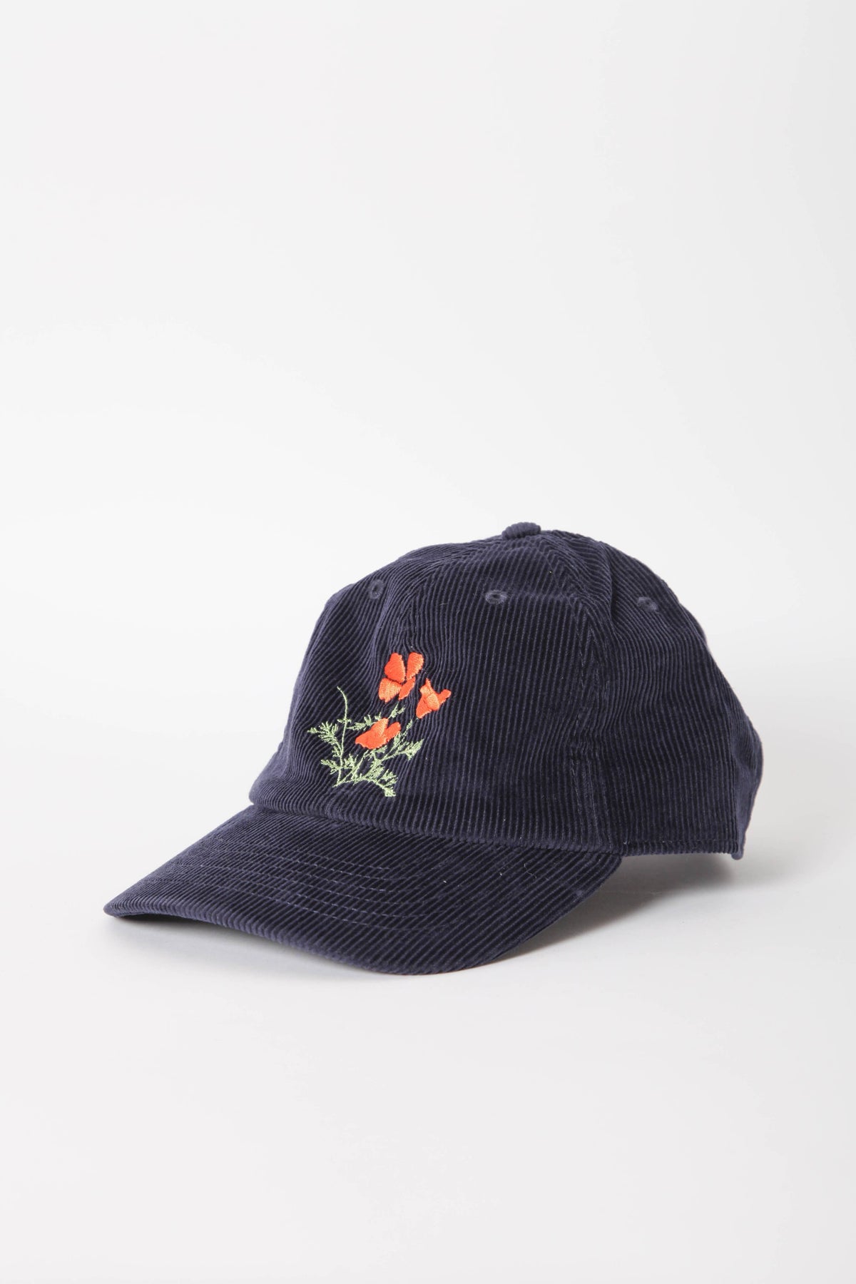 Poppy Cap - Navy Cord