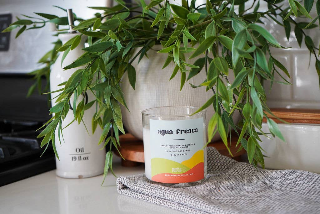 Agua Fresca Candle | Pineapple Melon & Cucumber Water Candle