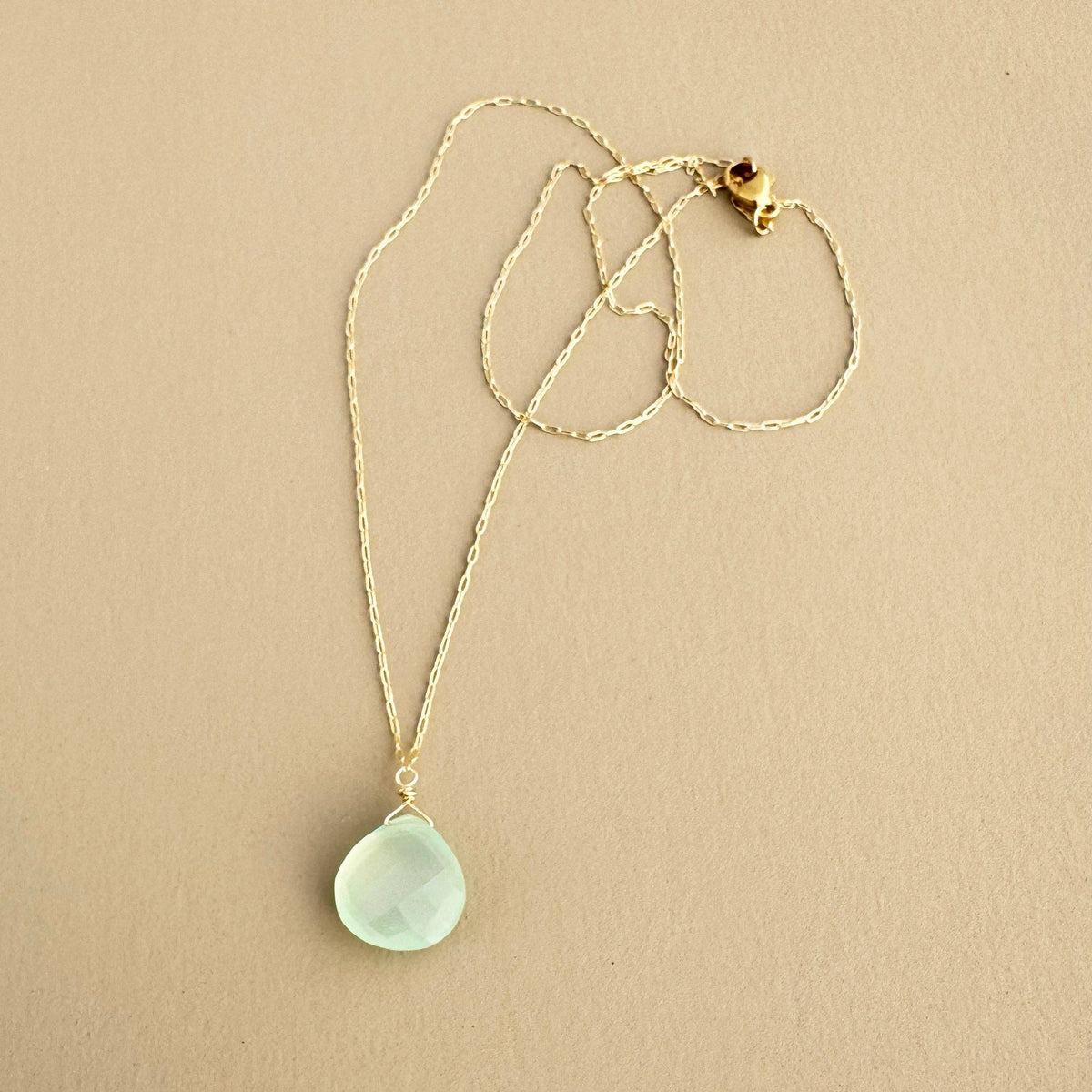 Blue Chalcedony Necklace