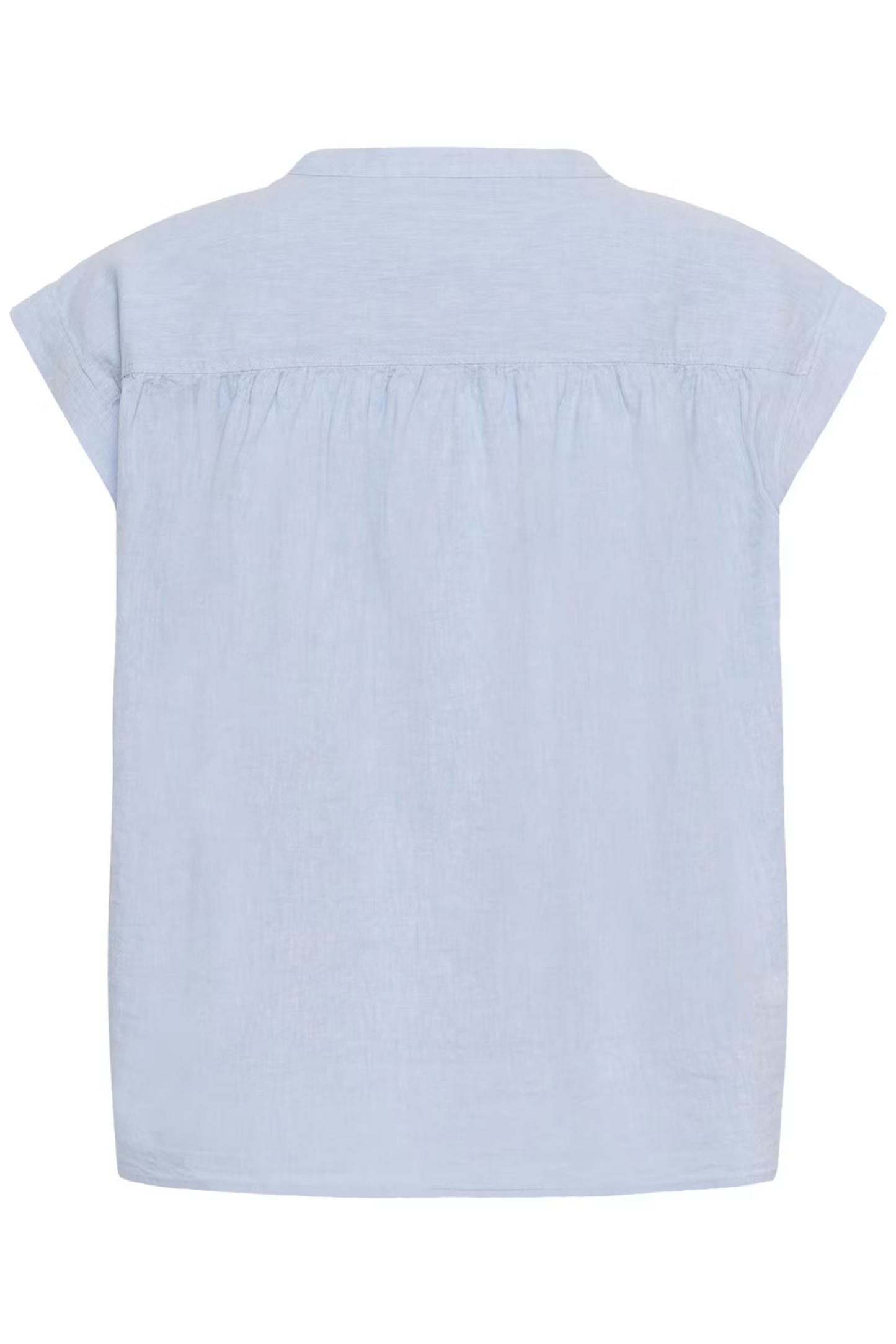 Bettina Blouse | Light Blue Chambray