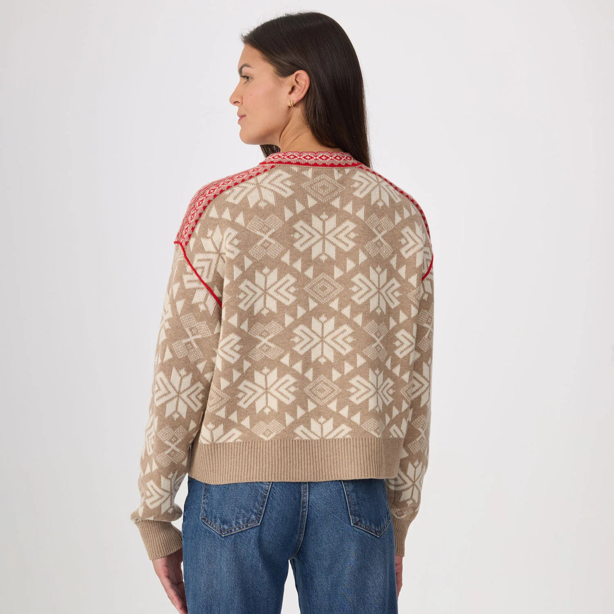 Alma Crew Neck | Heather Oat