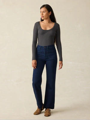 Stretch Terry Patch Pocket Pant