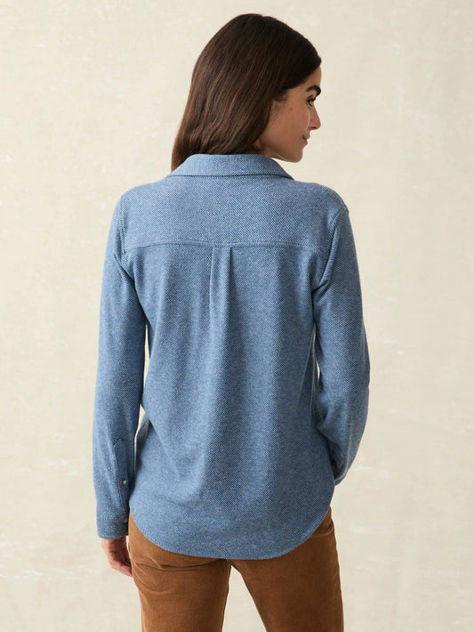 Legend Sweater Shirt | Glacier Blue Twill