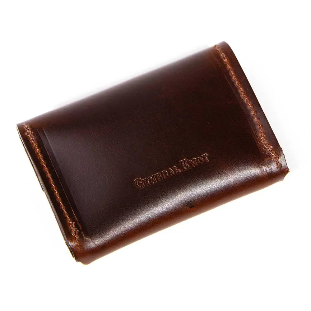 Waxed Leather Wallet + Card Holder