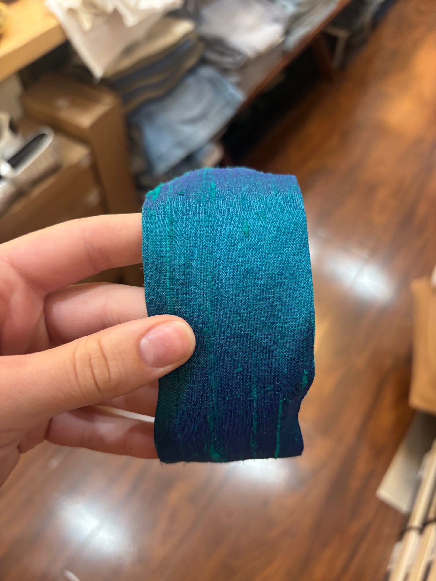 Cool Palette Dupioni Silk 2" Classic Headband HANDMADE