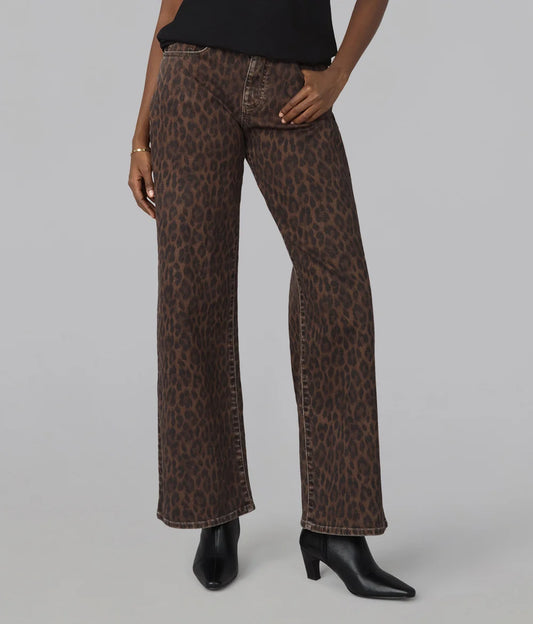 Colette High Rise Leopard Jeans