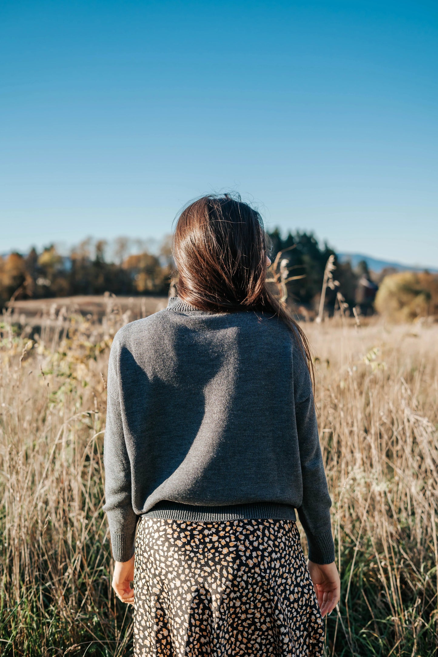 Merino Mock Neck