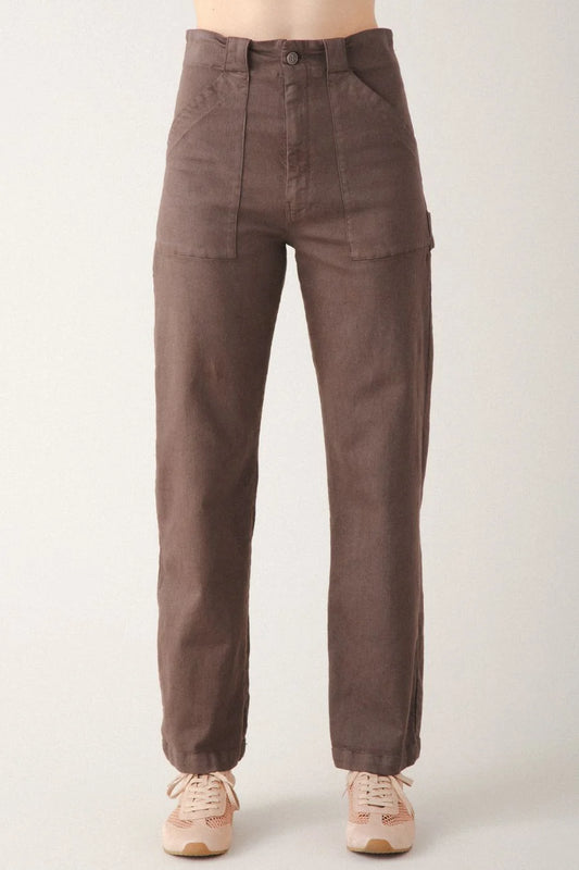 Prairie Underground Long Carpenter Pant | Cocoa