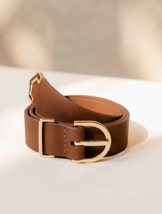 Whiskey Leather Belt