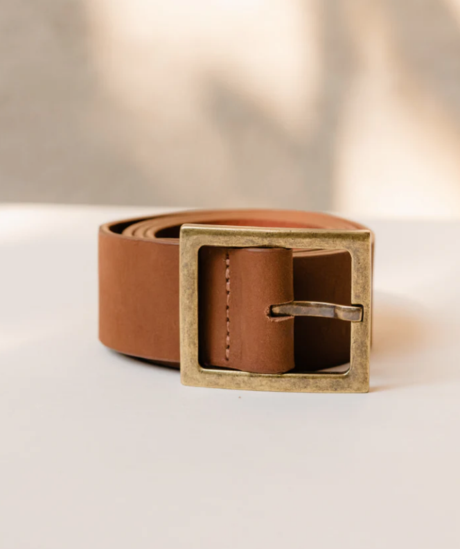 Carolina Leather Belt | 2 Colors