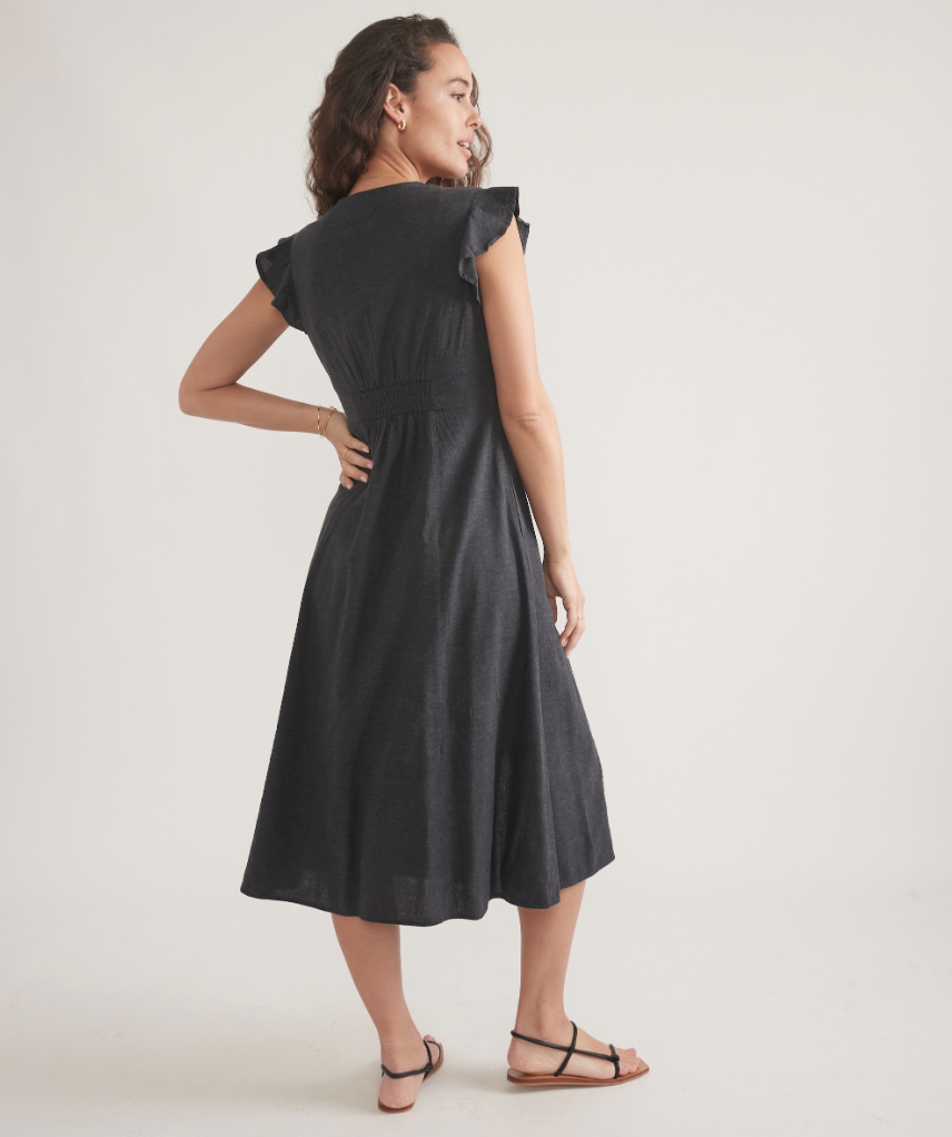 Camilla Midi Dress | Black
