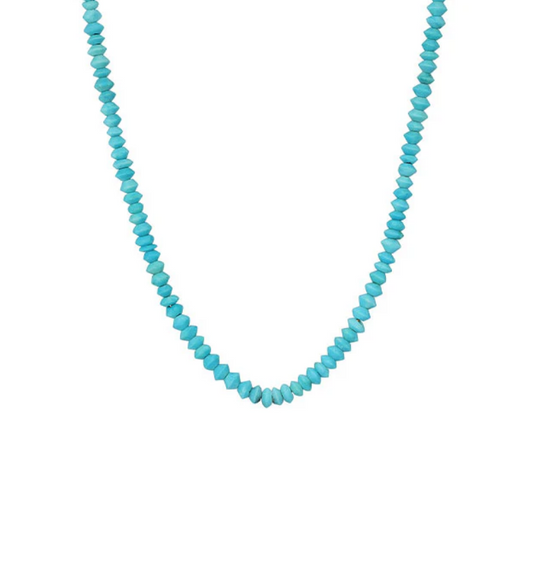 Sidekick Beaded Necklace - Turqouise