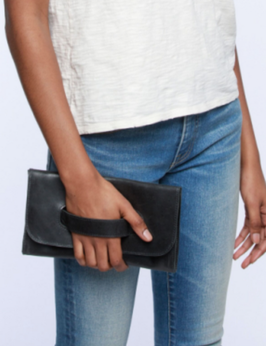 Mare Leather Clutch