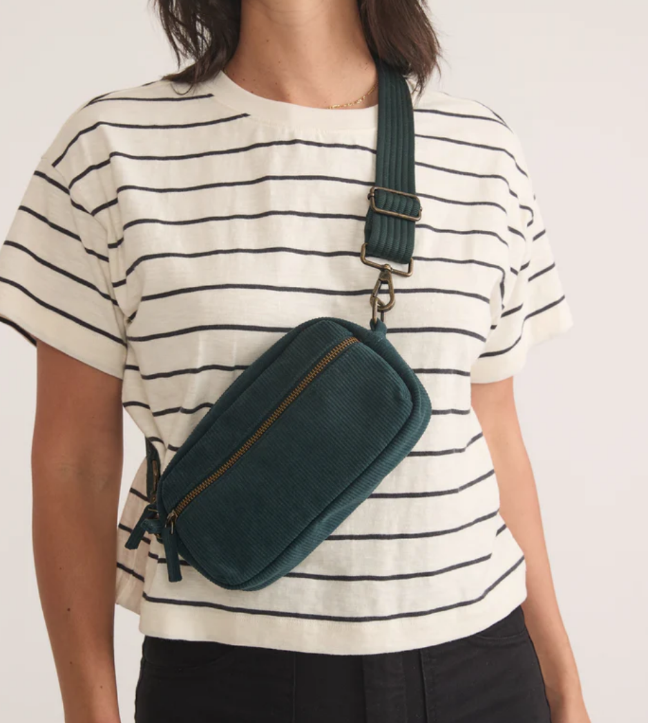 Corduroy Fanny Pack | Pine