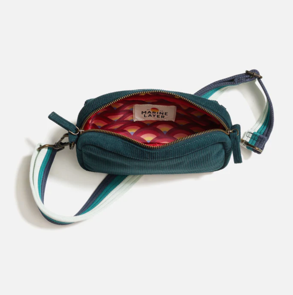 Corduroy Fanny Pack | Pine