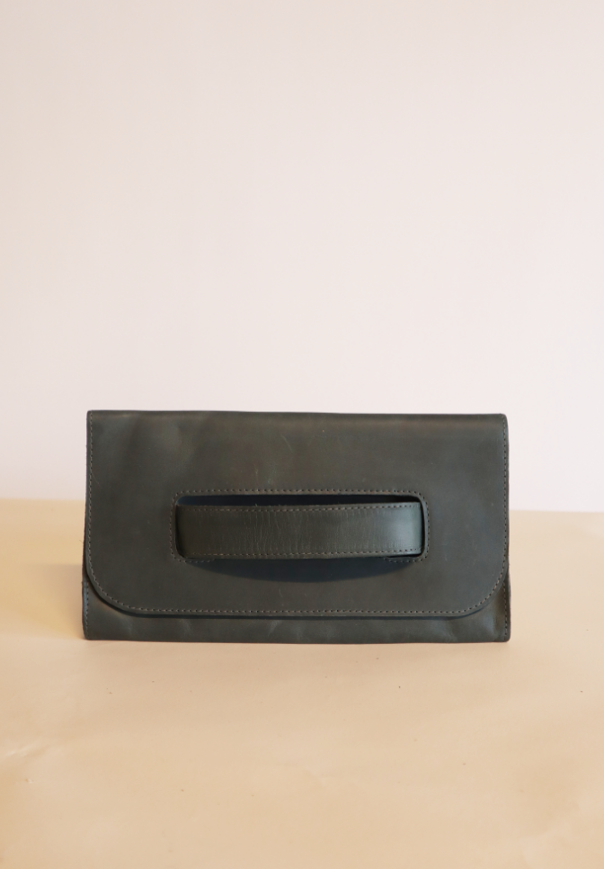 Mare Leather Clutch