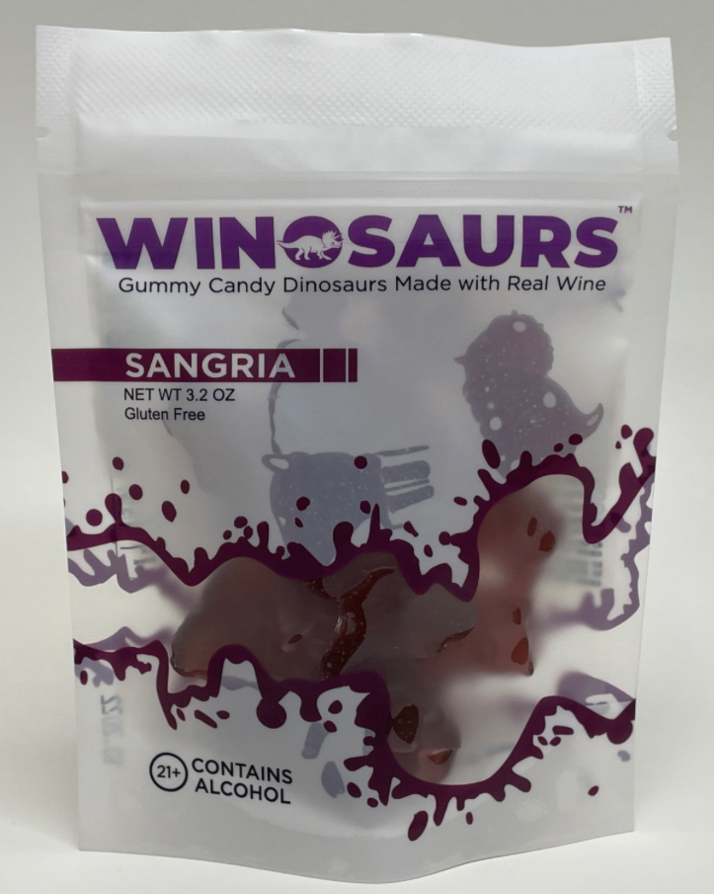 Winosaurs Wine-Infused Adult Gummy Candy | Sangria