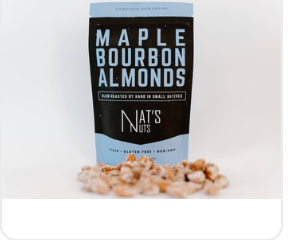 Gourmet Flavored Nuts | Maple Bourbon