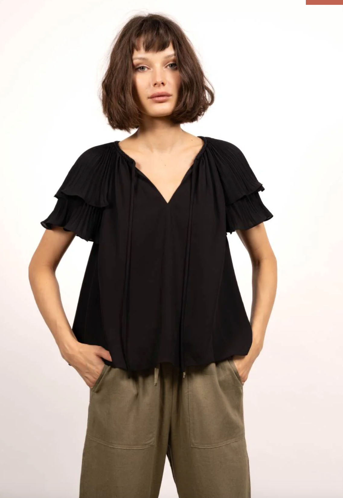 Cara Blouse - Black