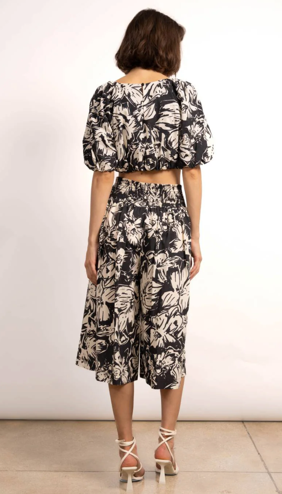 Cade Woodblock Floral Pants