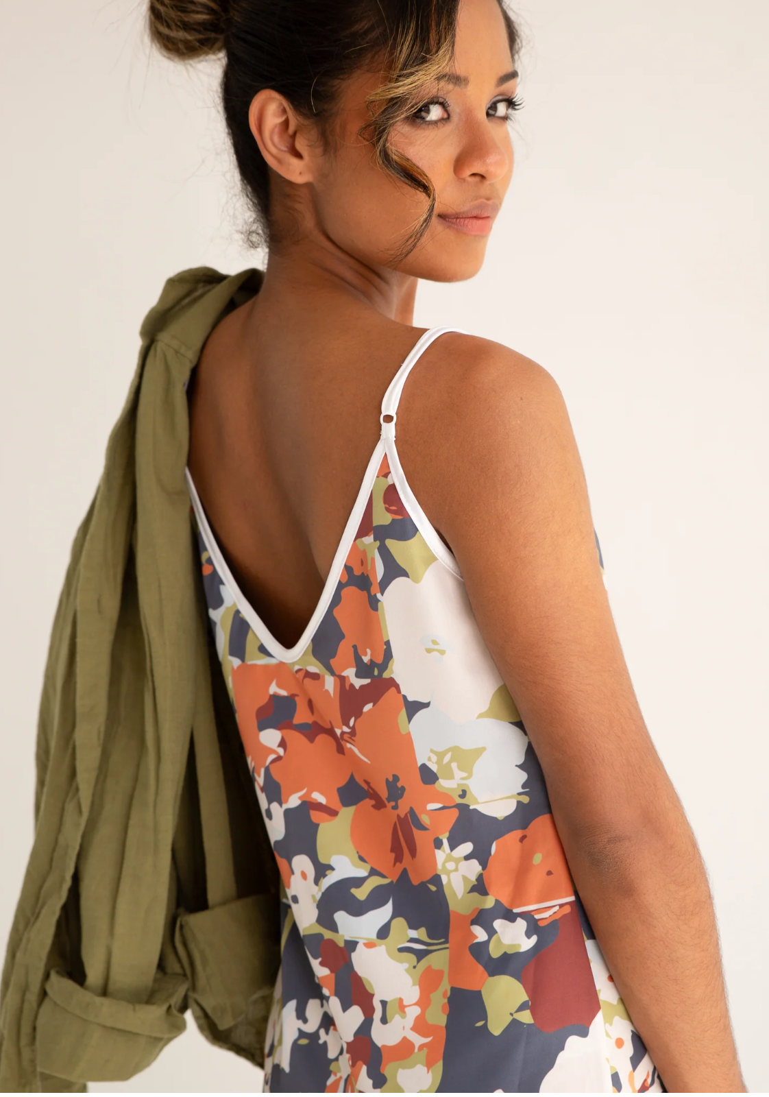 Summer Matrix Slip Dress