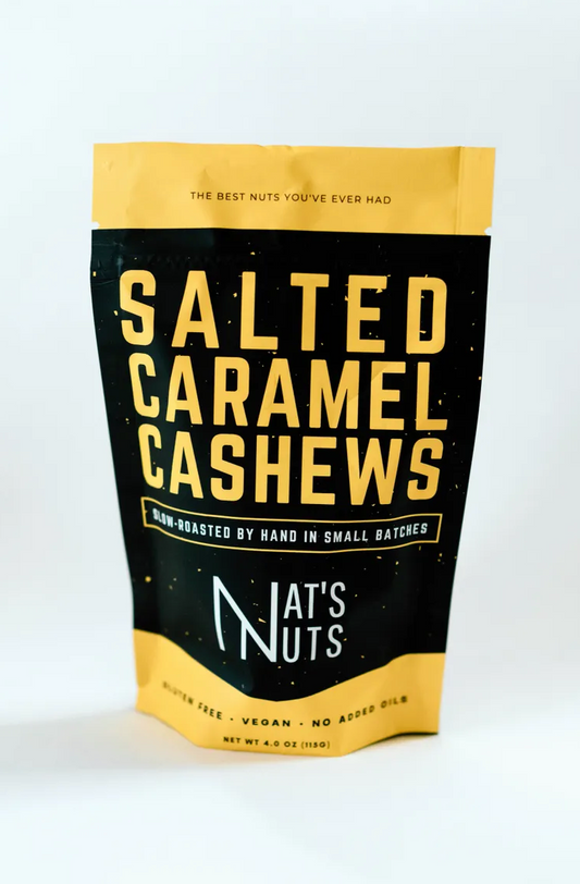 Gourmet Flavored Nuts | Salted Caramel Cashews