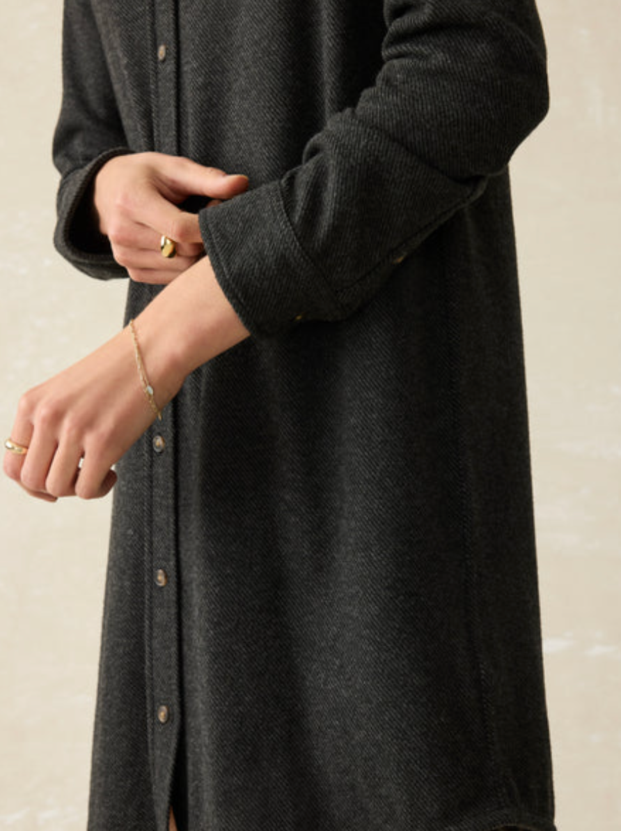 Legend Sweater Dress | Heathered Black