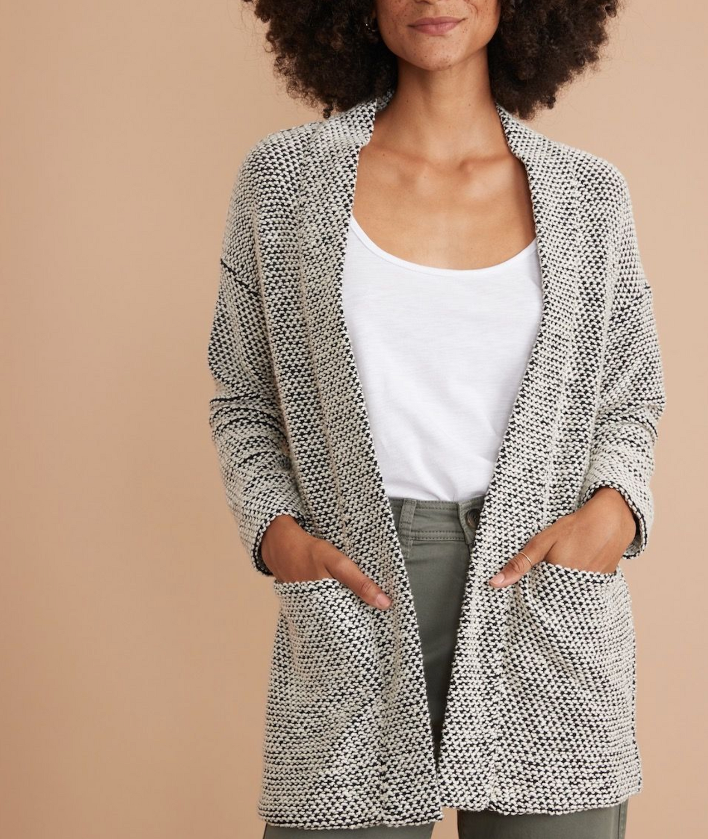 Birdseye Cardigan