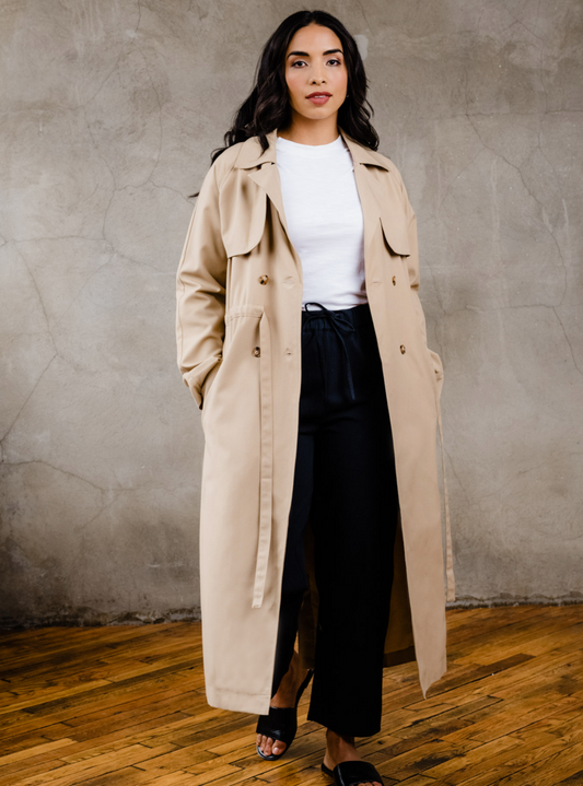 Kimberly Trench Coat | Brown