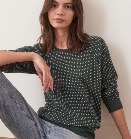 Daisy Textured Raglan | Green Gables