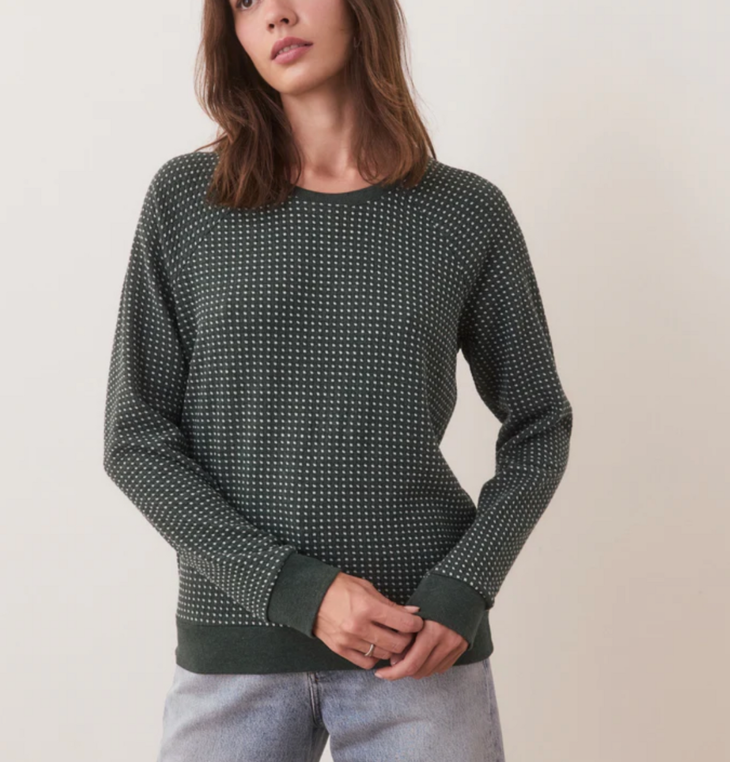 Daisy Textured Raglan | Green Gables