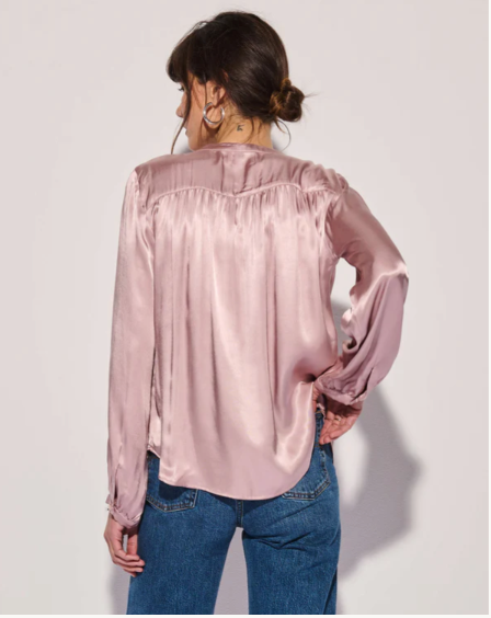 Trishia Shirred Blouse | Whisper